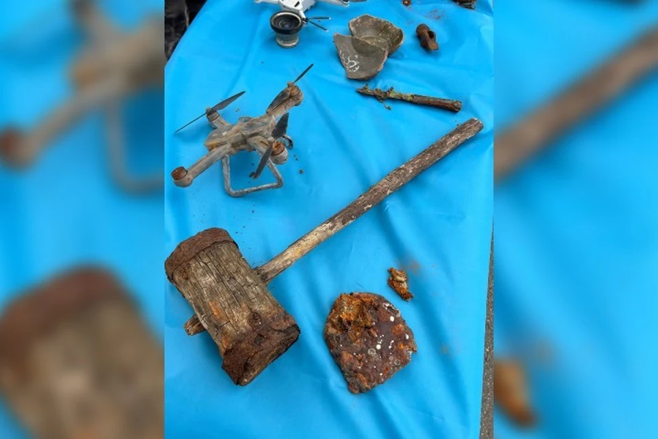 В Иркутске продемонстрировали находки со дна озера Байкал. Фото: социальные сети ассоциации Байкал без пластика