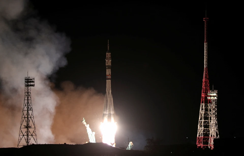 Ракета «Союз 2.1а» с грузовым кораблем «Прогресс» стартовала с Байконура