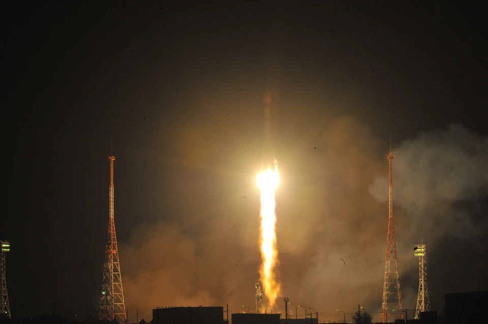 С космодрома Плесецк произвели пуск ракеты "Союз-2.1б" в интересах МО