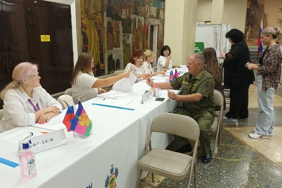 К 15:00 явка на выборах на Кубани составила 62,6% Фото: избирательная комиссия региона