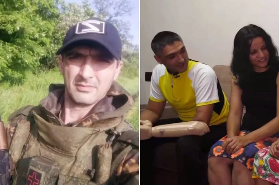 Вячеслав Шабров из Северной Осетии более 2,5 лет провел в зоне СВО. Фото: телеканал «Осетия-Ирыстон»