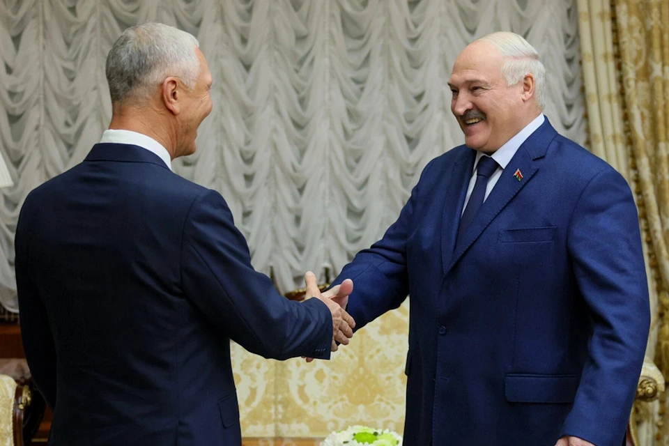 Президент Беларуси Александр Лукашенко встретился с губернатором Херсонской области Фото: www.president.gov.by