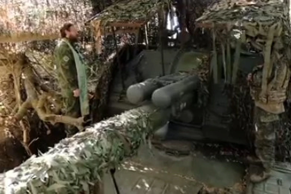 Военные священники группировки войск «Днепр» проводят молебны на боевых позициях