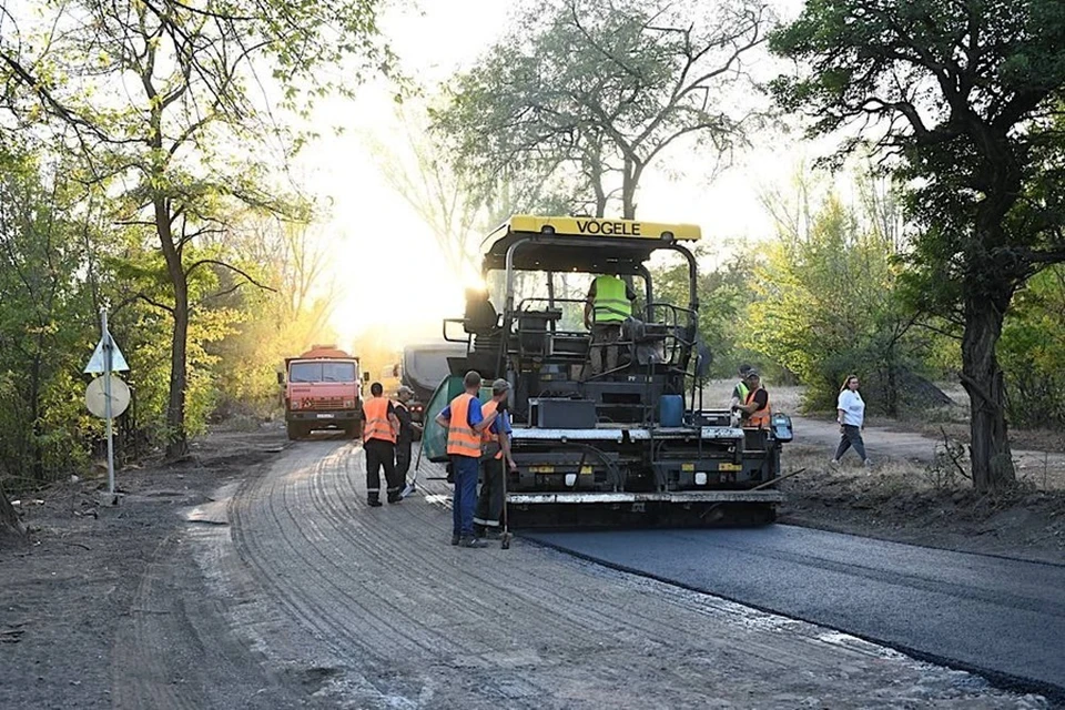 В Макеевке восстановят дорогу, которая не ремонтировалась более десяти лет. Фото: ТГ/Пушилин