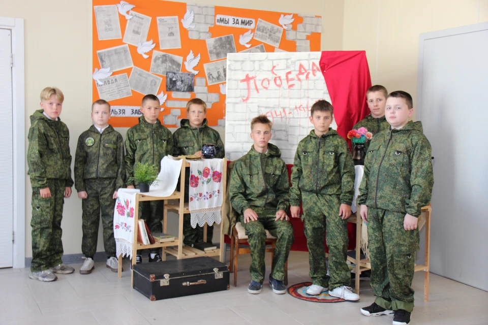 В военно-патриотическом клубе уже более 40 ребят.