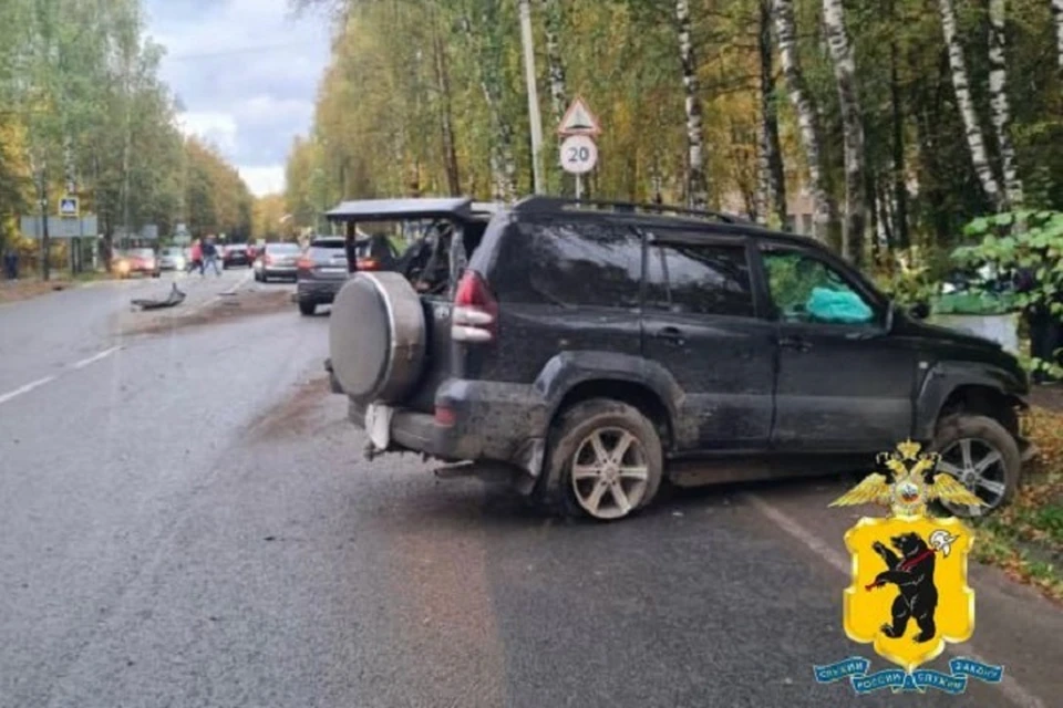 В ДТП пострадали два подростка. Фото: УМВД РФ по Ярославской области.