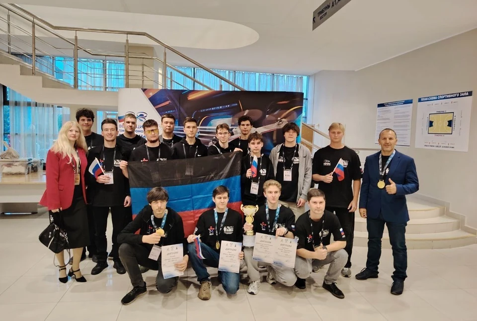 Команда «DONBASS LEGEND» с блеском справилась со всеми заданиями. Фото: ТГ-канал/Евгений Ширшов