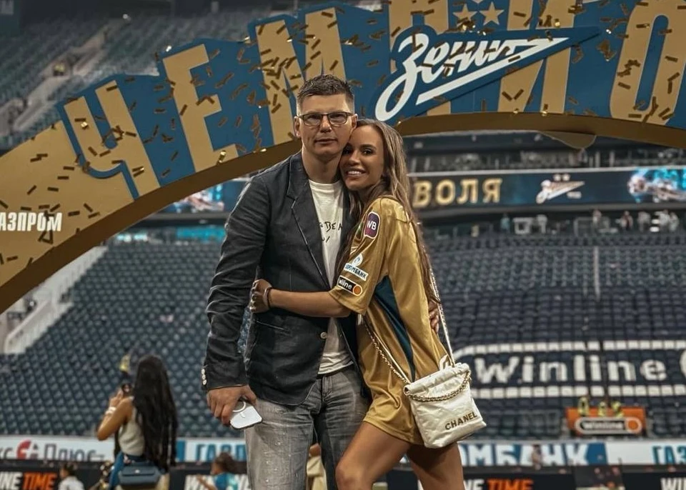 Андрей Аршавин и его новая возлюбленная Анна Петрушина. Фото: Личная страница Анны Петрушиной в соцсетях