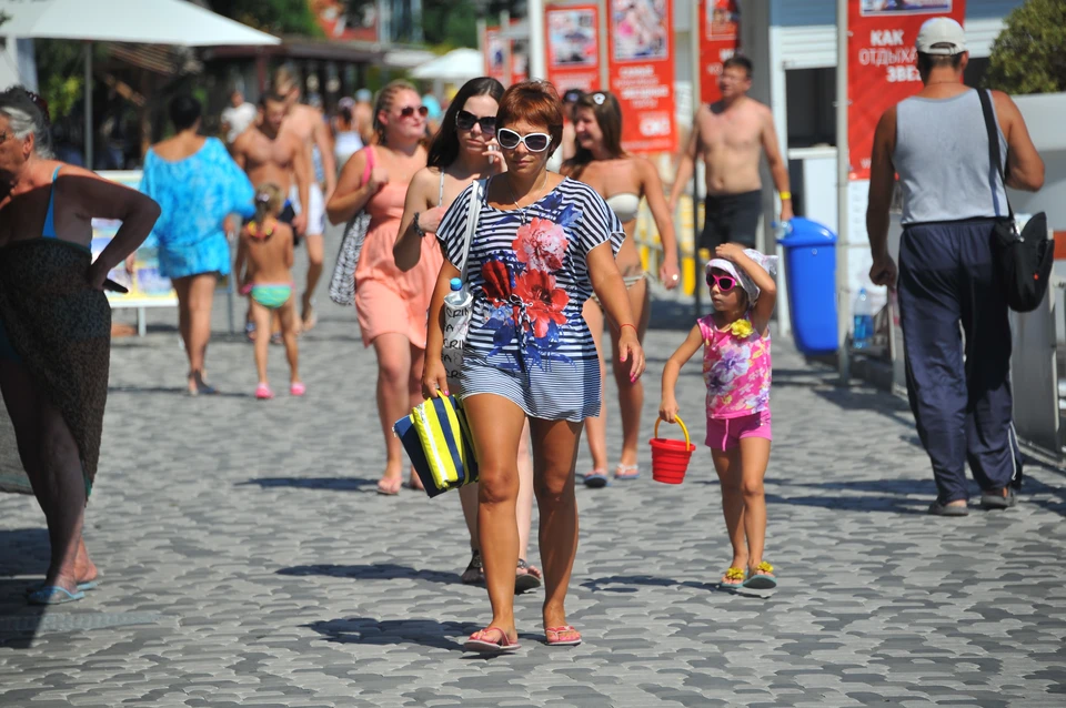 Ялта - одно из центральных мест притяжения туристов