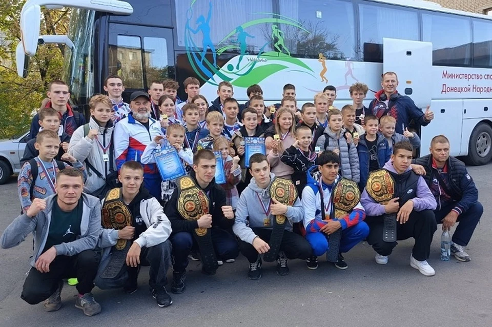 Сборную ДНР представляли спортсмены из Донецка, Енакиево, Мариуполя, Макеевки, Харцызска, Урзуфа и Кировского. Фото: Минспорттуризм ДНР