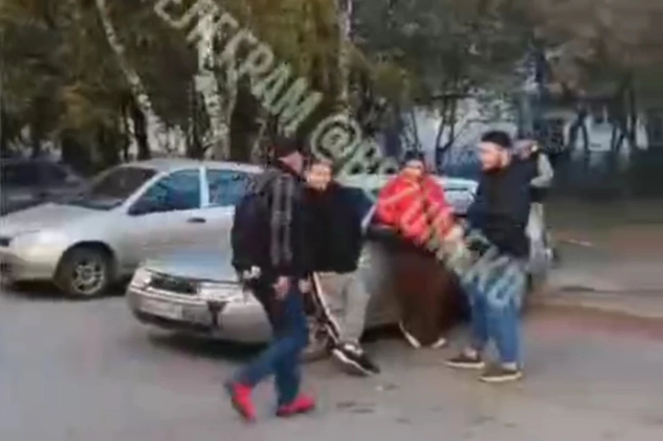 Фото: кадр из видео/telegram-канал «Безумный Екб»