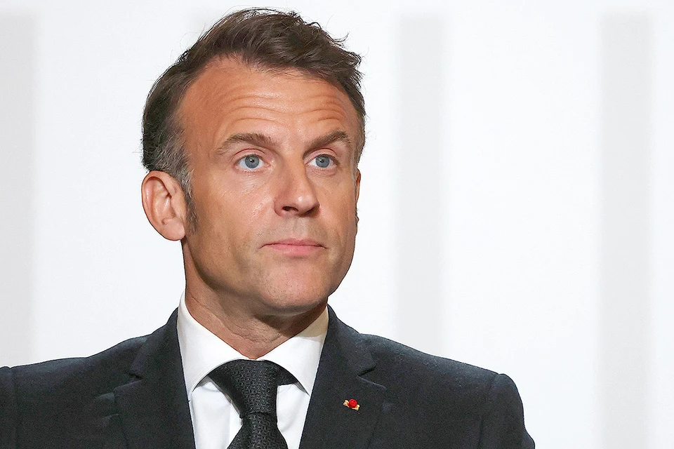 Президент Франции Эммануэль Макрон
