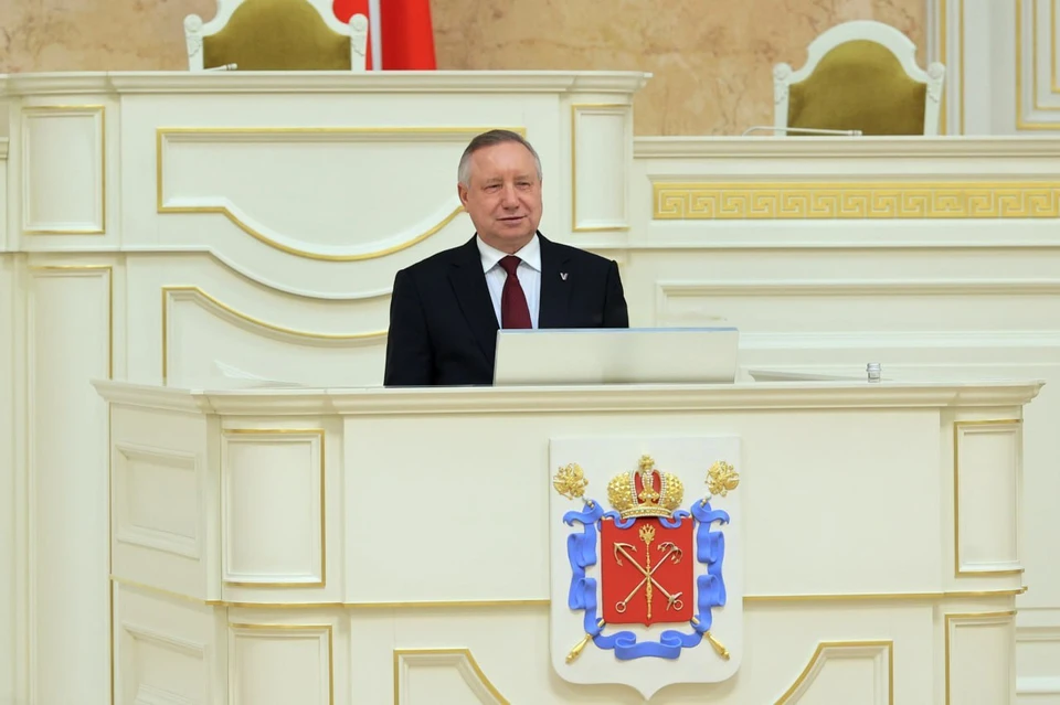 Губернатор Александр Беглов принял участие в пленарной сессии «Стратегические приоритеты Российской Федерации в Арктике». Фото: пресс-служба правительства Петербурга.