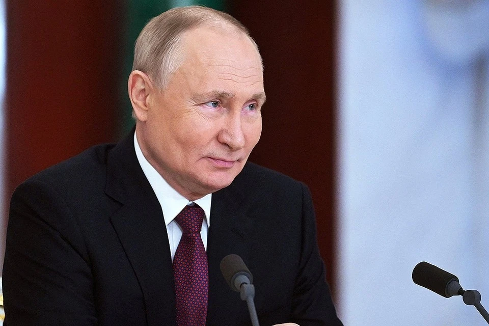 Владимир Путин получил множество поздравлений