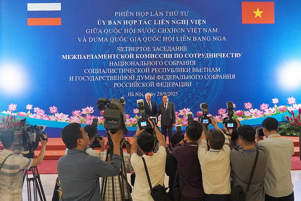 Визит Председателя Госдумы РФ Вячеслава Володина вызвал большой интерес местной прессы.