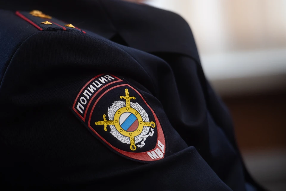 Полицейские задержали подозреваемую.