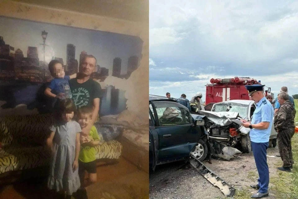 Девочка потеряла в аварии отца и братьев. Фото: соцсети / ГУ МВД по Алтайскому краю