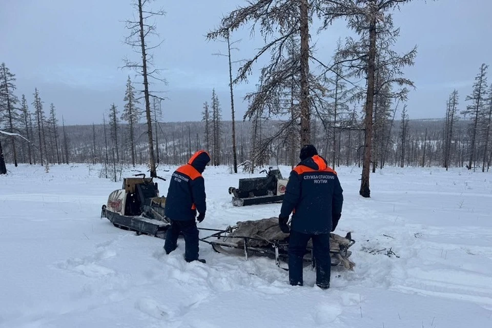 В Верхоянском районе найдено тело пропавшего мужчины. Фото: Служба спасения Якутии