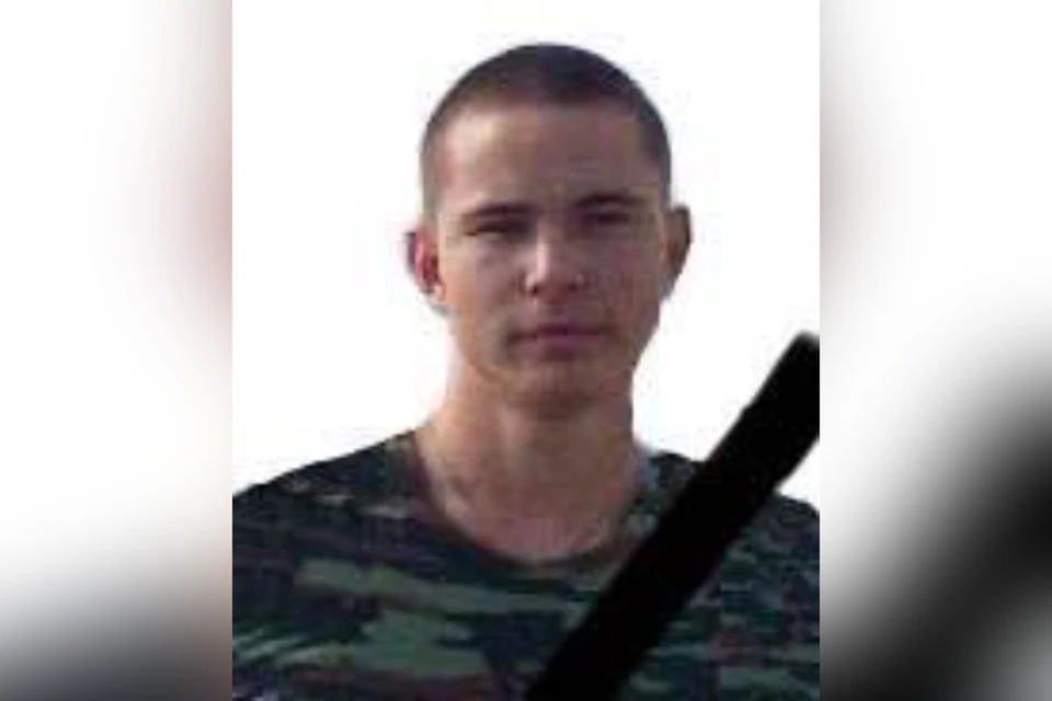 Рядовой Максим Алсанов погиб в зоне СВО. Фото: соцсети мэра Эхирит-Булагатского района Геннадия Осодоева.