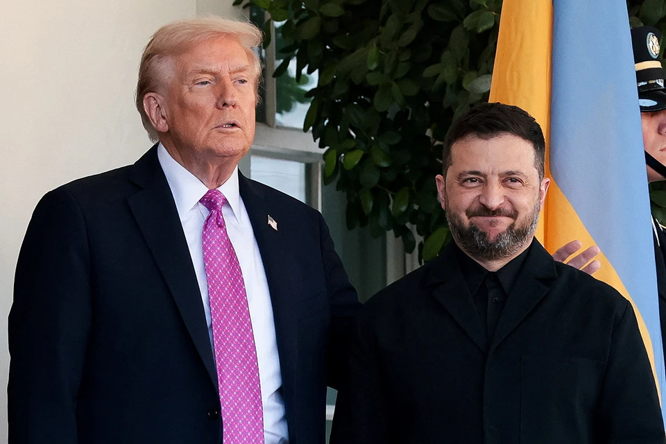 Встреча Зеленского и Трампа началась в Вашингтоне