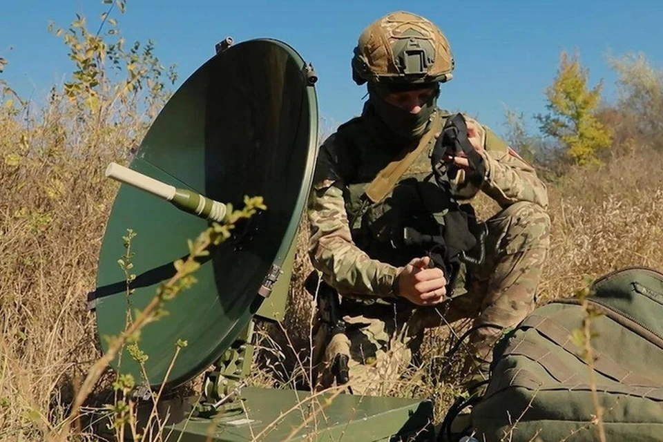 Военные связисты в Запорожской области отметят 20 октября свой профессиональный праздник. Фото: тг-канал Евгения Балицкого