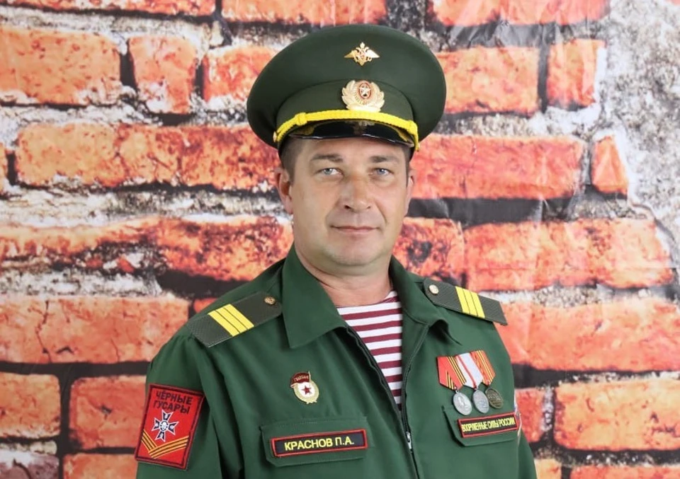 За отвагу, самоотверженность и личное мужество при защите Отечества гвардии сержанта Павла Краснова наградили медалью Жукова.