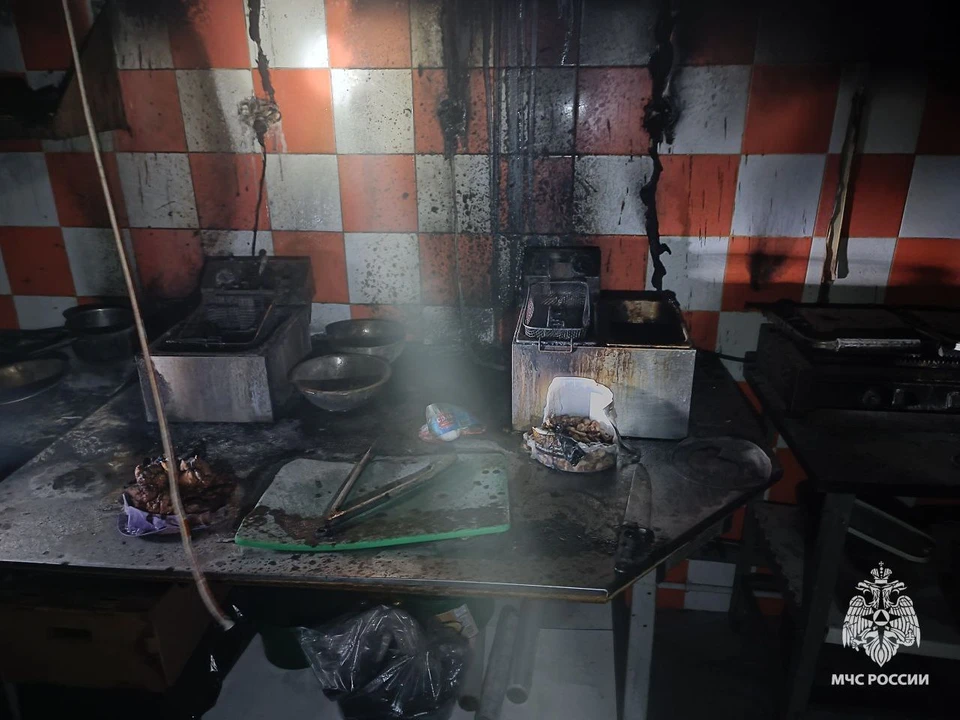 Пожар в тульском кафе ликвидирован без пострадавших