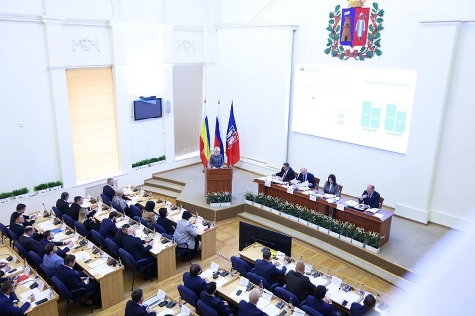 На заседании гордумы обсудили такую меру поддержки, как социальный контракт. Фото: Пресс-служба Ростовской гордумы.