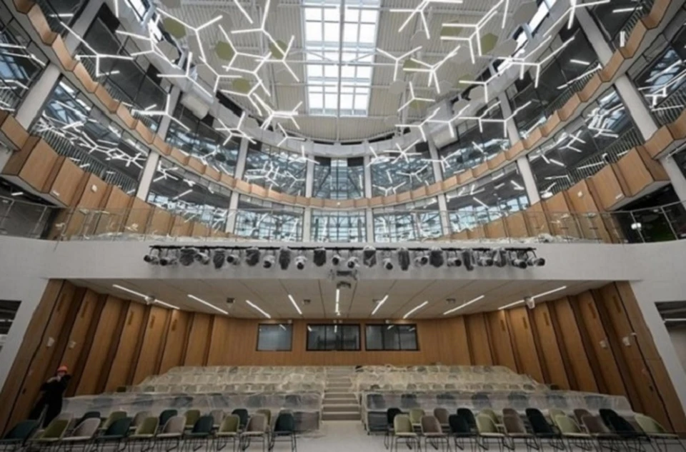 Новый кампус готовят к сдаче. Фото: Департамент информполитики Свердловской области