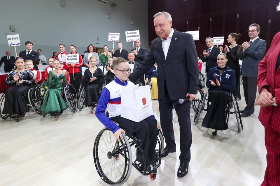 В Петербурге прошел Чемпионат России по танцам на колясках. Фото: www.gov.spb.ru