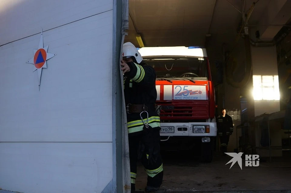 В пожаре погиб уралец