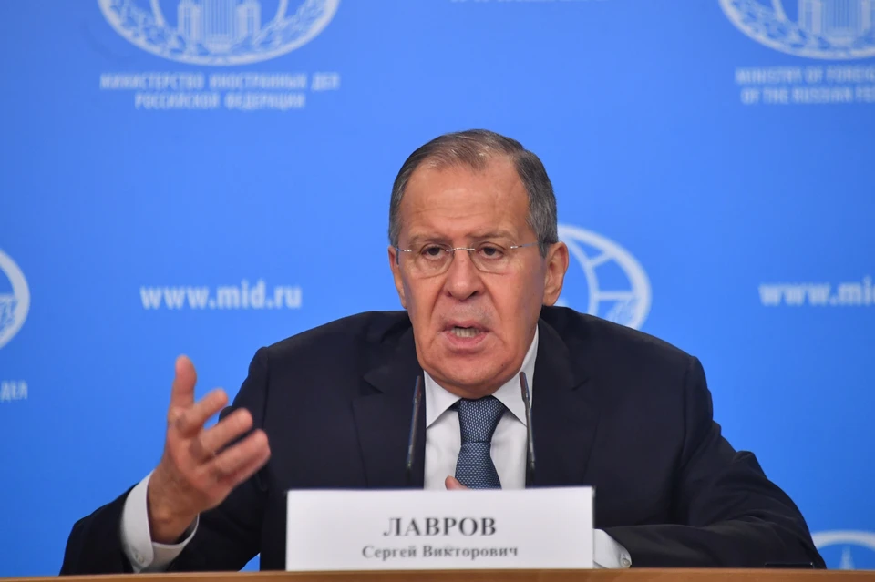Лавров: Россия контролирует территории за пределами Донбасса и Новороссии
