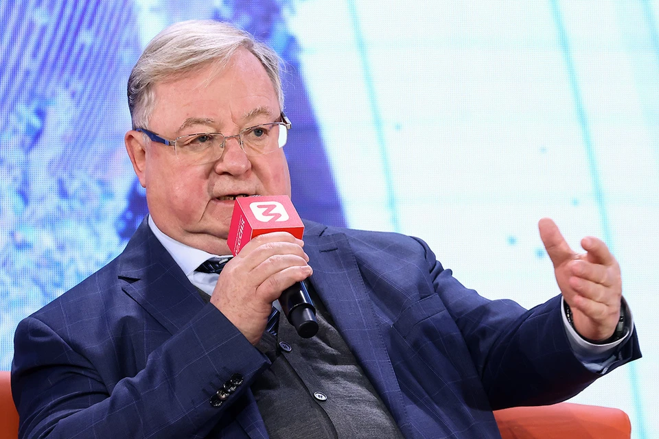 На форуме выступил и экс-премьер России, председатель Императорского Православного Палестинского общества Сергей Степашин. Фото: Артем Геодакян/ТАСС