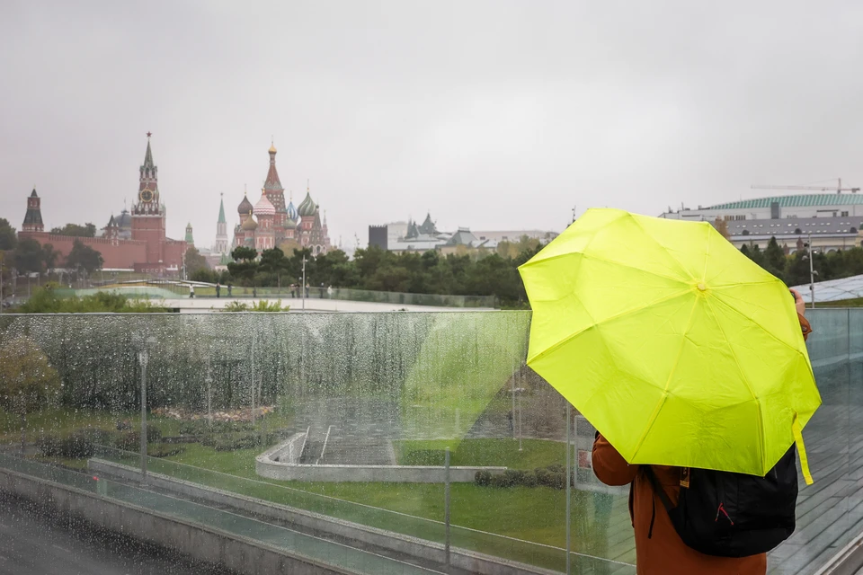 Жёлтый уровень погодной опасности объявлен в Москве и области