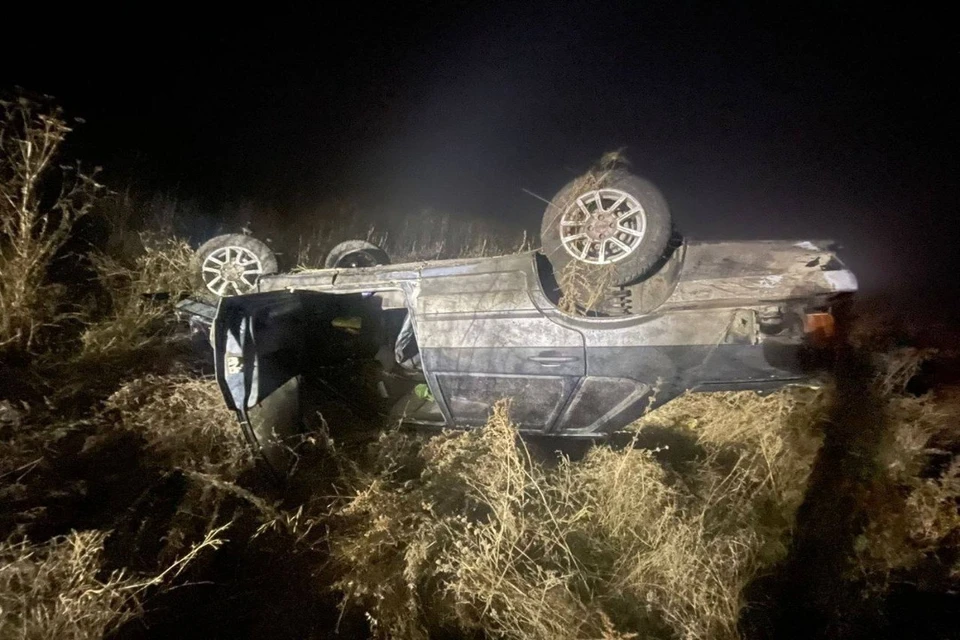 Мужчина погиб в результате аварии в Новосибирской области. Фото: пресс-служба региональной Госавтоинспекции