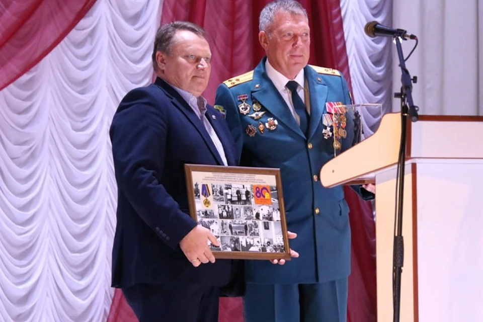 Исследовательский институт «Респиратор» из ДНР отметил 80-летие. Фото: МЧС России по ДНР