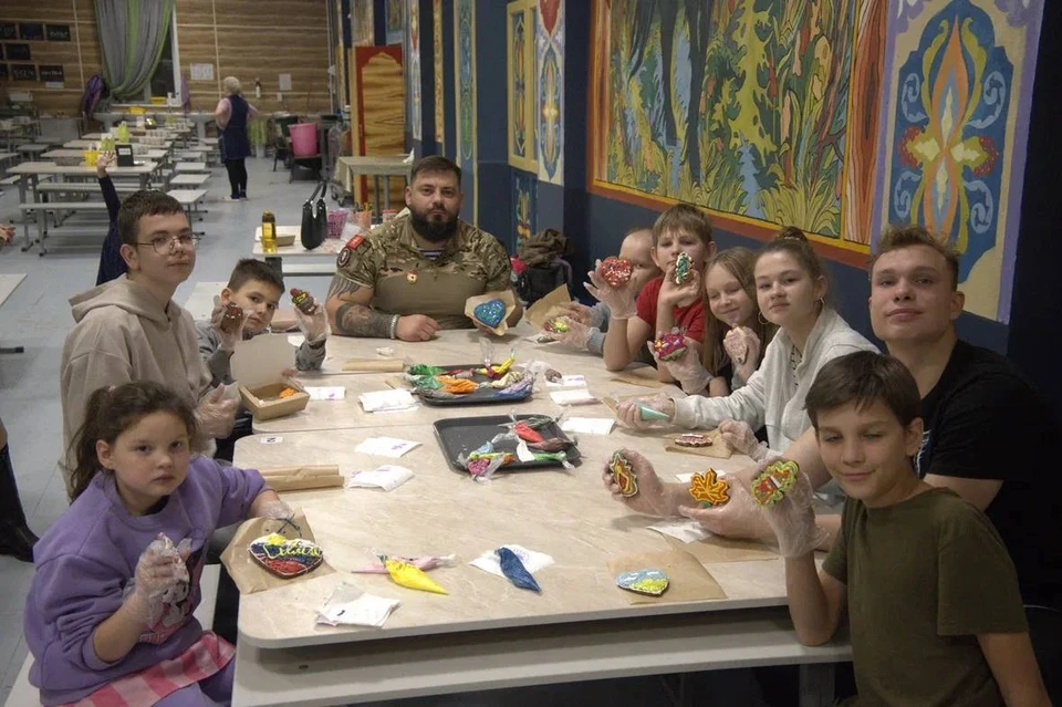 В «Детской Республике «Поленово» прошла встреча с русским богатырём Евгением Ивановым.