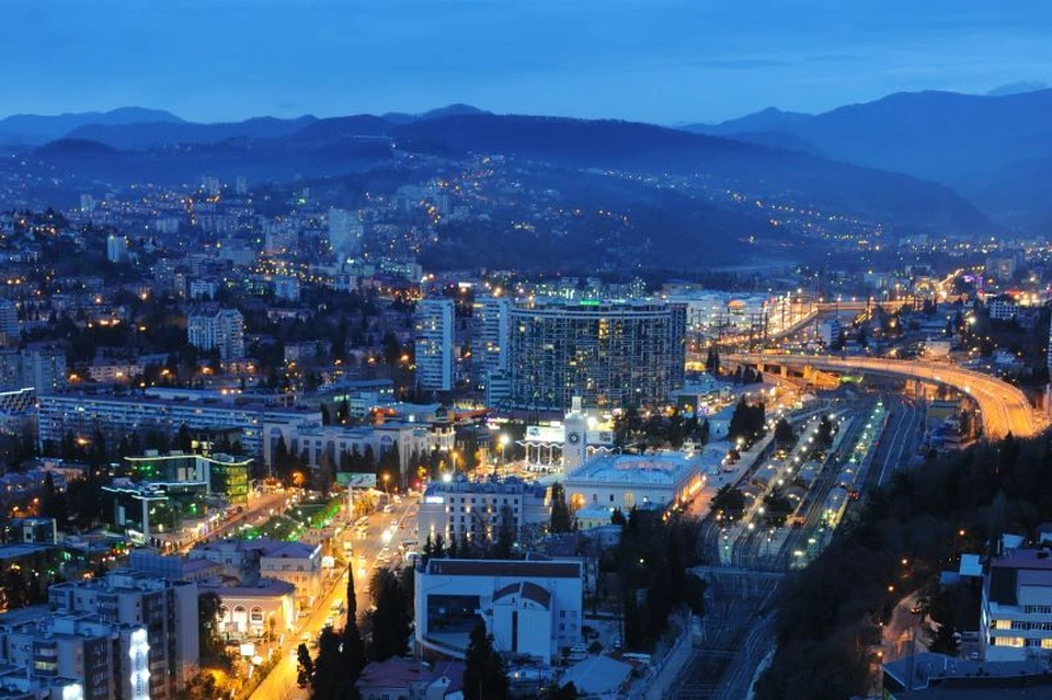 В Сочи выдалась аномально теплая ночь