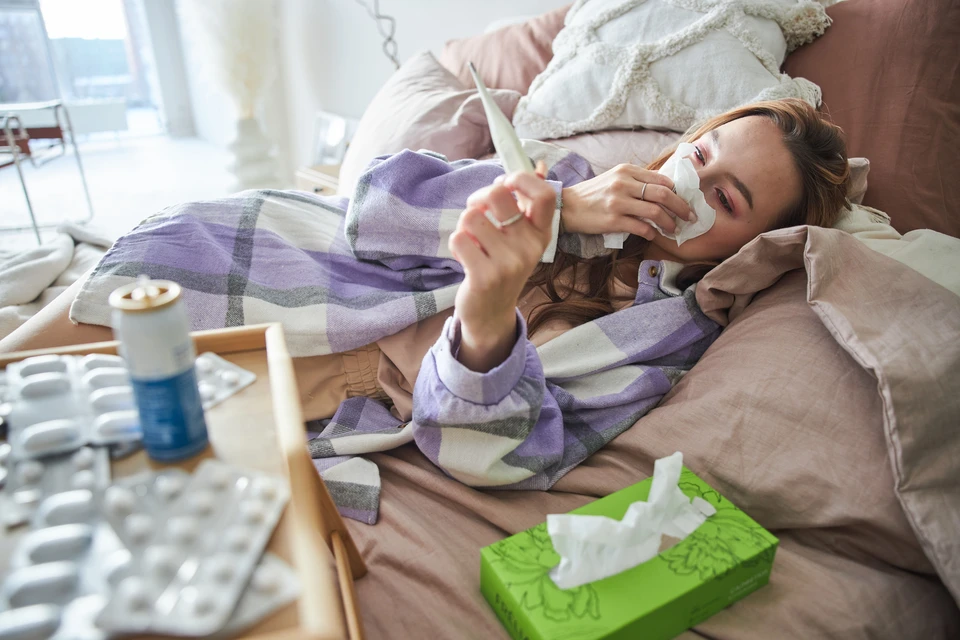 За указанный период ОРВИ в Липецкой области заболели 4439 человек.