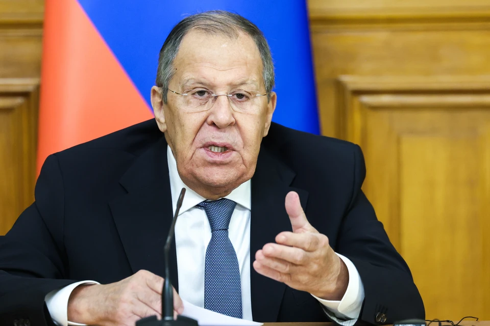 Глава МИД Сергей Лавров сделал громкие заявления о ядерном топоре войны. Фото: Валерий Шарифулин/ТАСС.