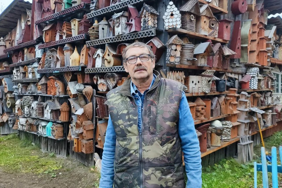 Павел Кудряшов и его ученики смастерили около 5000 скворечников.