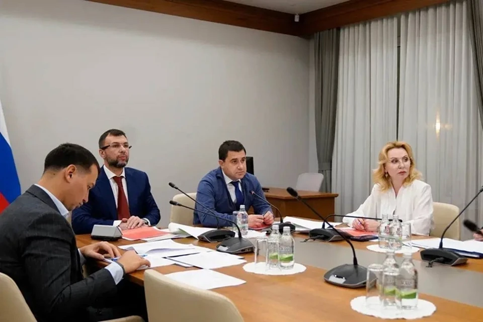 В Минстрое России обсудили развитие жилищного строительства в ДНР. Фото: Минстрой России