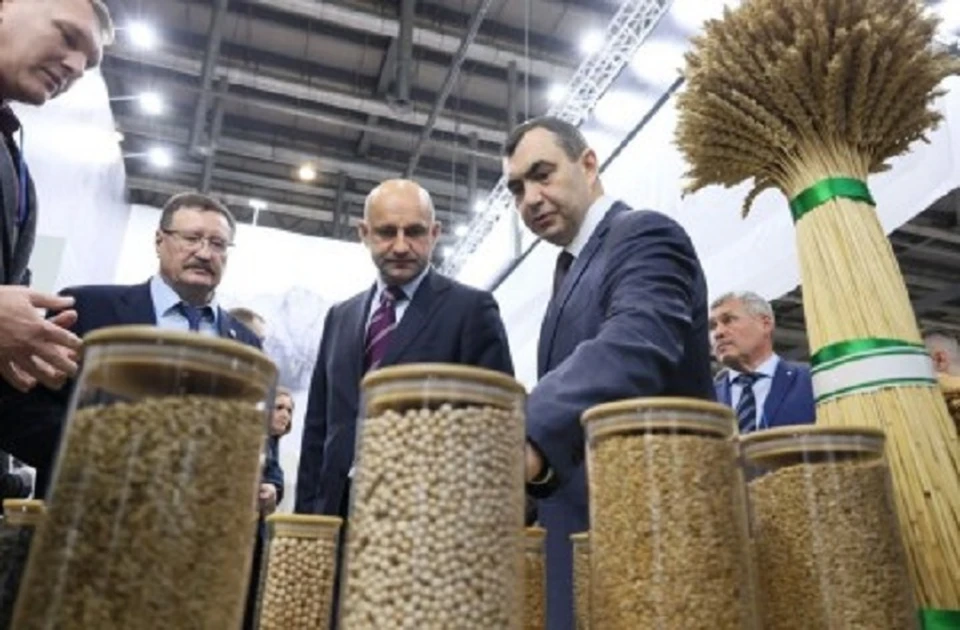 Власти открывали выставку. Фото: телеграм-канал Артема Жоги