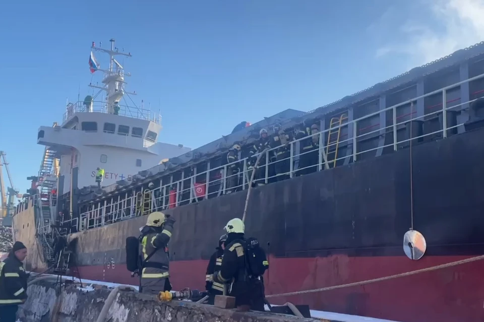 К счастью, погибших и пострадавших в результате происшествия нет. Фото: принтскрин видео МЧС Камчатского края.