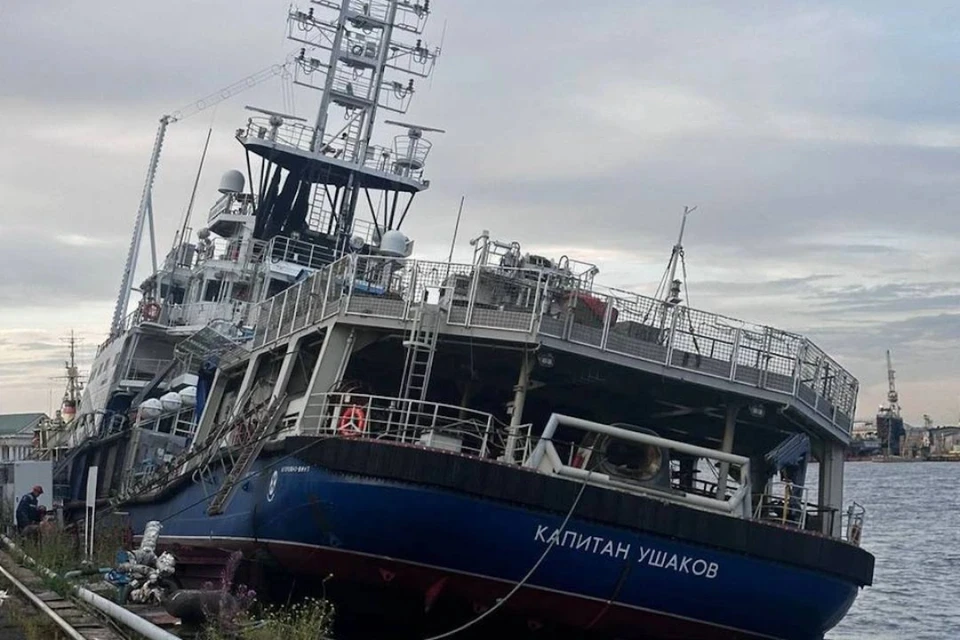 «Капитан Ушаков» - пятый буксир проекта 23470. Фото: пресс-служба СКР по Петербургу