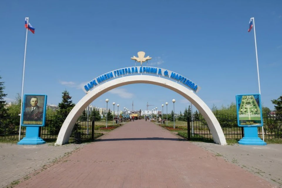 В Заволжском парке в Ульяновске смонтируют знаки в память о погибших десантниках | ФОТО: администрация Ульяновска