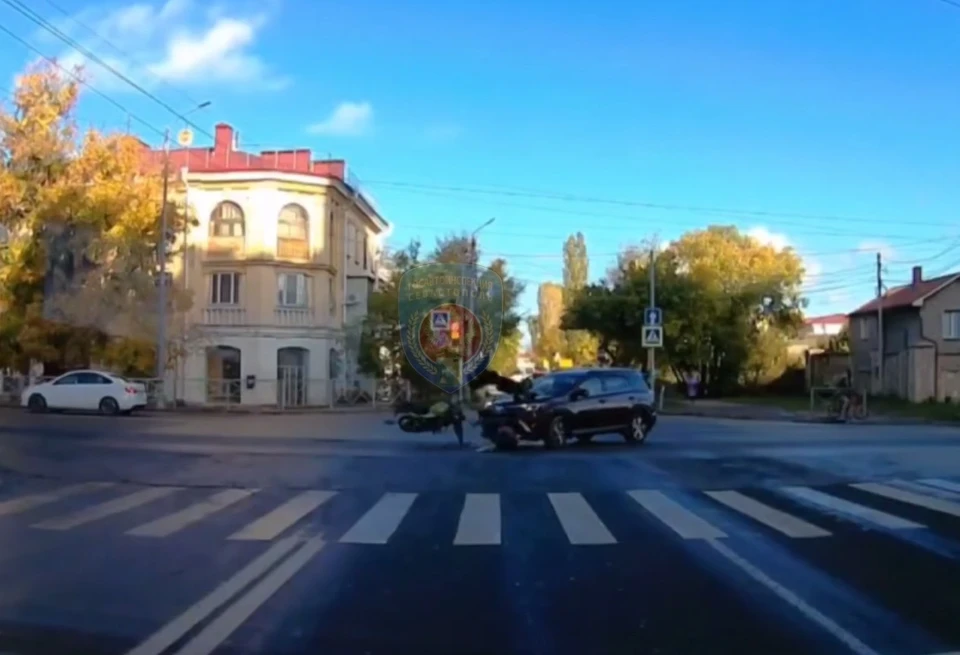 Фото: кадр видео Госавтоинспекции Севастополя