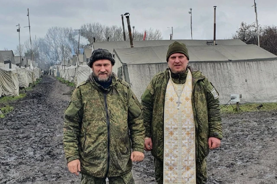 Отец Александр ездит к бойцам в зону СВО с осени 2022 года. Фото: предоставлено «КП-Самара»