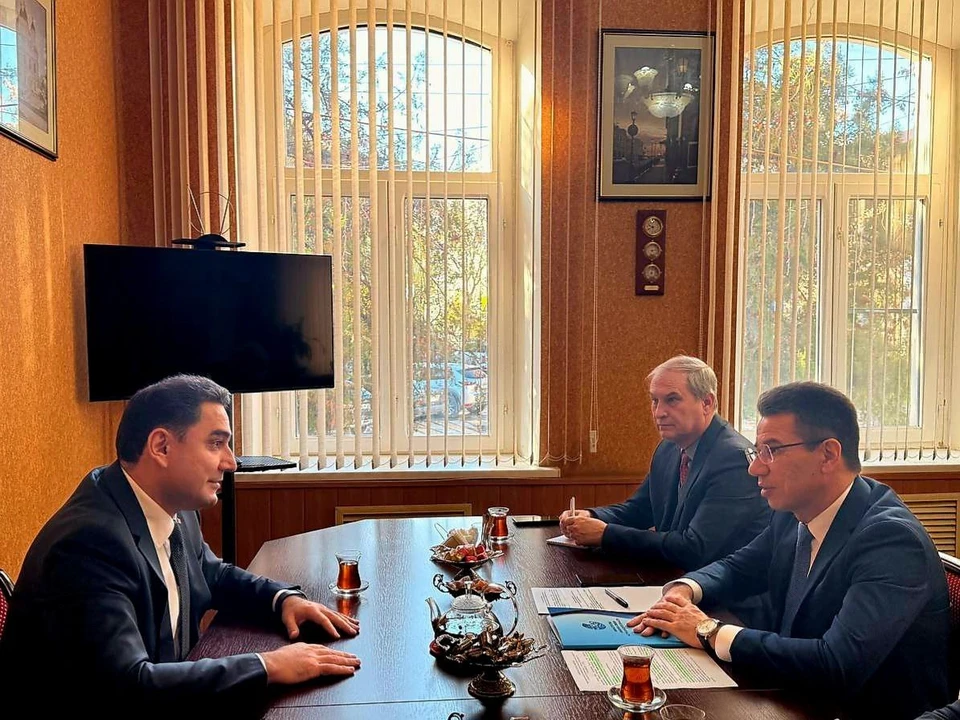 Астрахань и Туркменистан: рост товарооборота и студенческого обмена. Фото: пресс-служба Губернатора Астраханской области