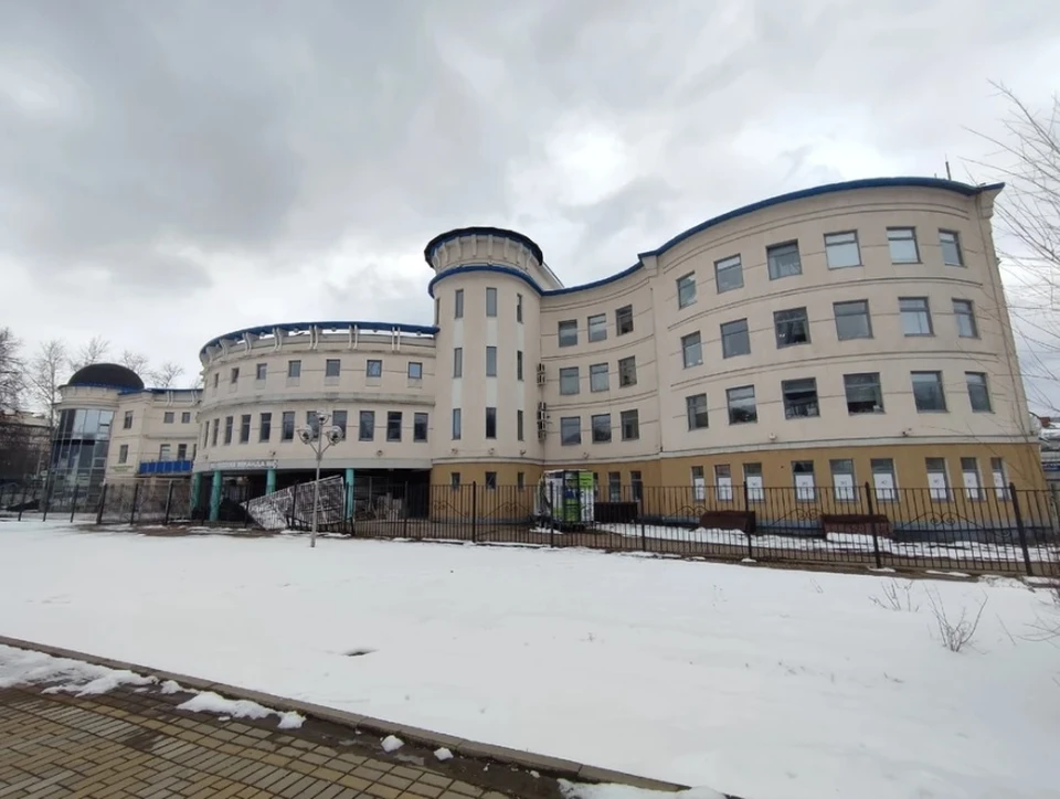 Новое здание планетария.